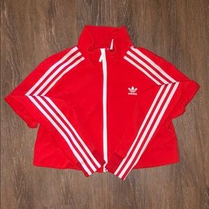 Adidas crop jacket
